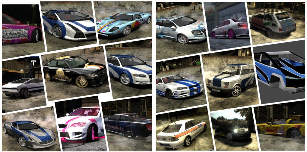 NFS ProStreet Pepega Edition - CAR LIST REVEALED : r/needforspeed