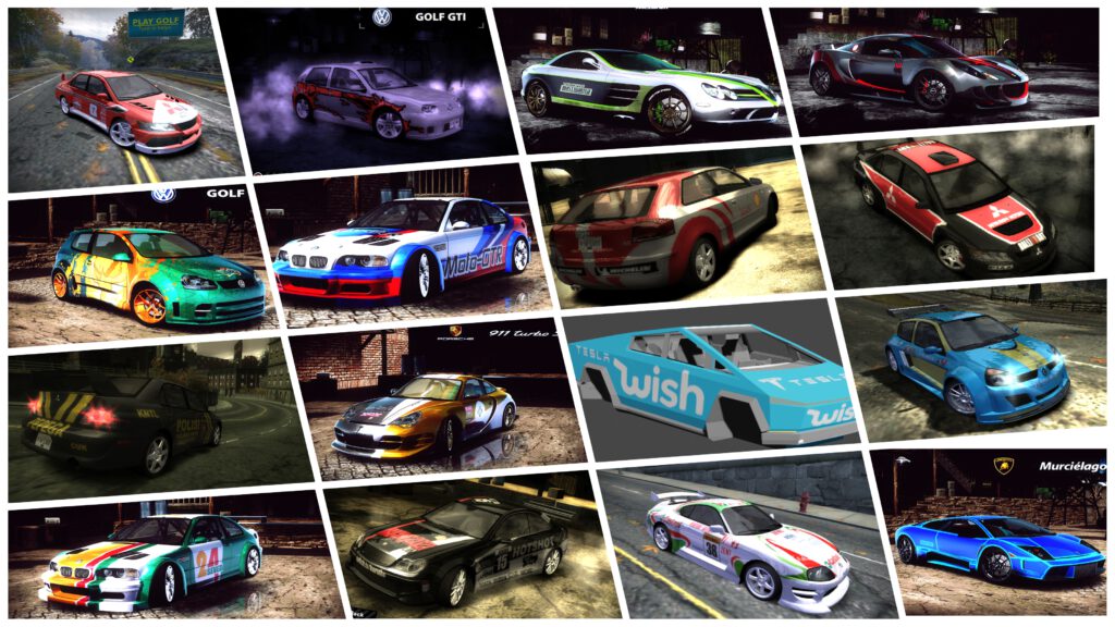 Need for Speed Most Wanted Pepega Edition V2 - All Cars 